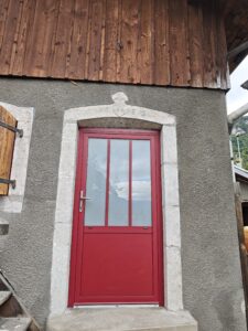 Porte d'entrée aluminium Annecy
