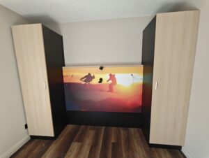 Agencement intérieur professionnel hôtel "Chalet des neiges" Val-Thorens