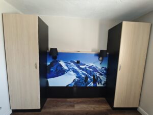 Agencement intérieur professionnel hôtel "Chalet des neiges" Val-Thorens